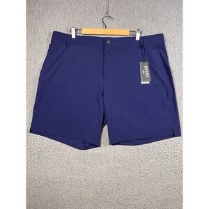Rhone Resort Shorts Mens 40 Blue Resort 8" Golf Performance Nylon Stretch